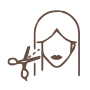 Icono corte de cabello