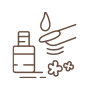 Icono tratamiento de uñas
